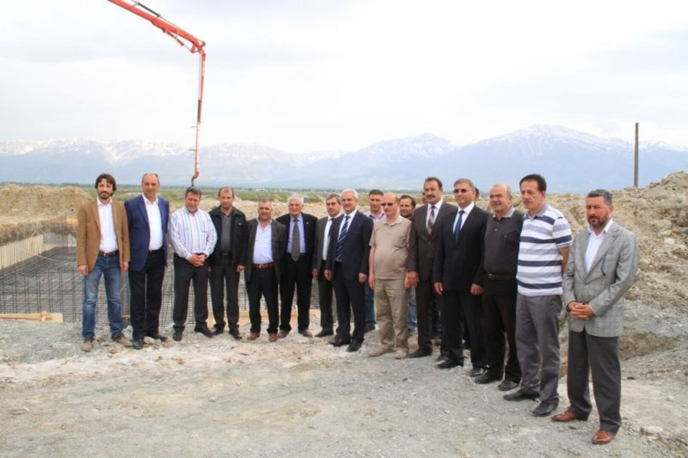 Ekşisu Kaplıcaları Temel Atma Töreni