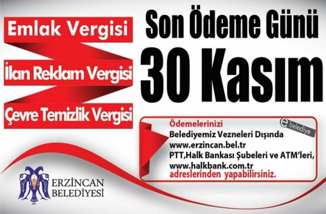 Emlak Vergisinde Son Gün 30 Kasım