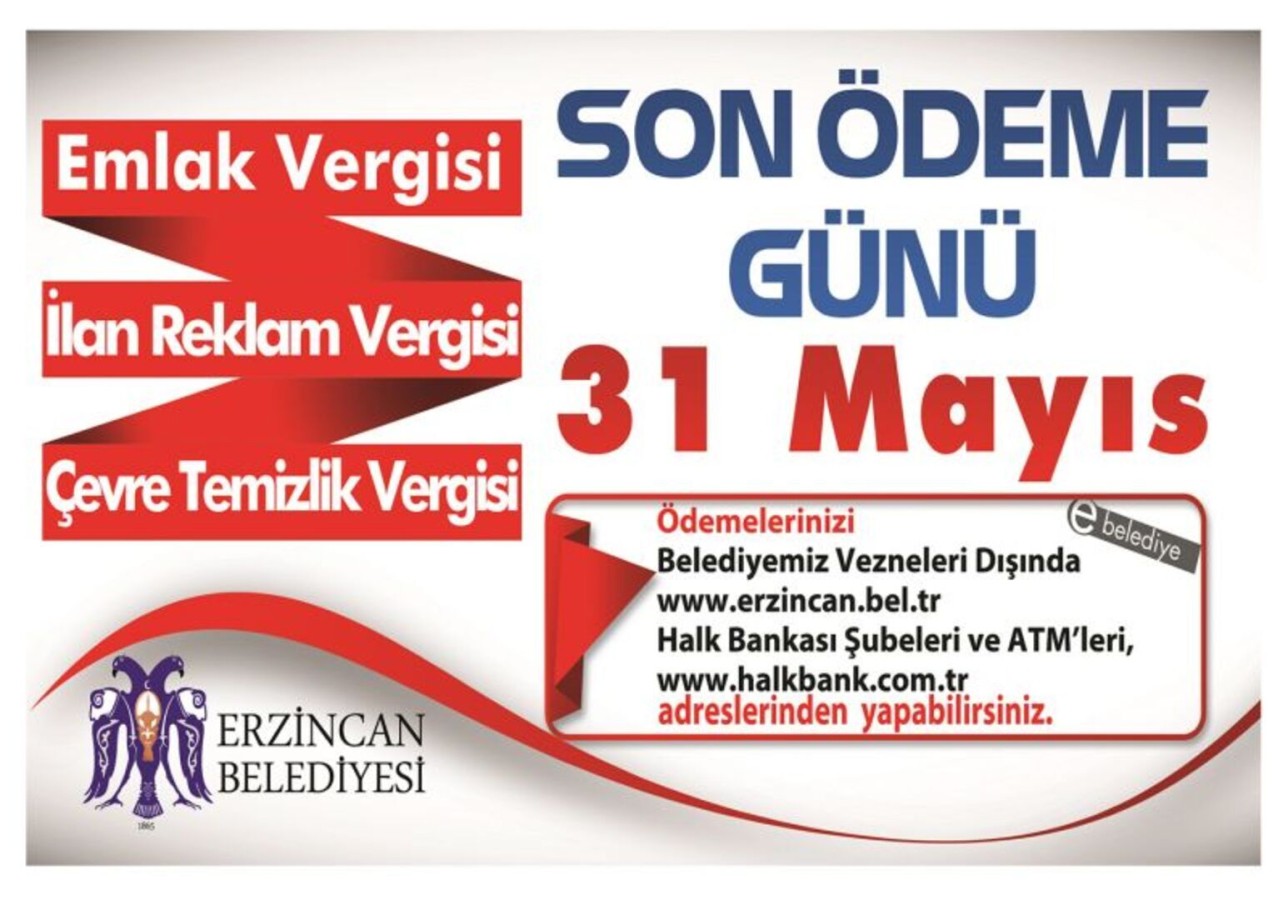 Emlak Vergisinde Son Gün 31 Mayıs