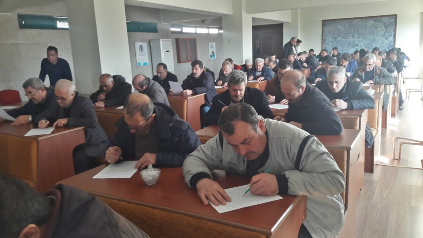Erzincan Belediyesi İş Güvenliği Eğitimlerini Aksatmadan Rutin Olarak Devam Ettiriyor