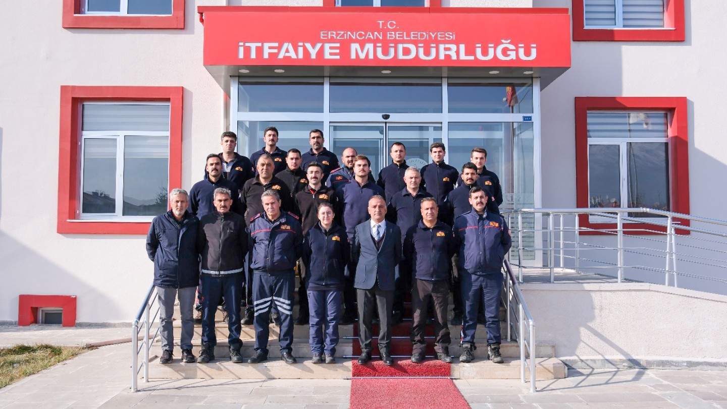 Erzincan Belediyesi İtfaiye Müdürlüğü 2024 yılında 2 bin 135 olaya müdahalede bulundu