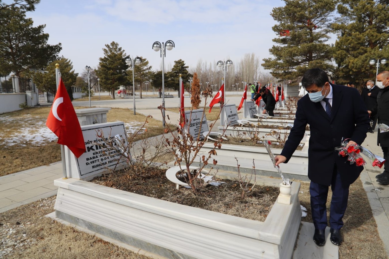 ERZİNCAN BELEDİYESİ ŞEHİTLERİMİZİ ANDI