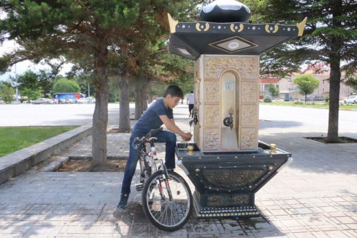 Erzincan Belediyesinden Osmanlı Mimarisi Çeşme