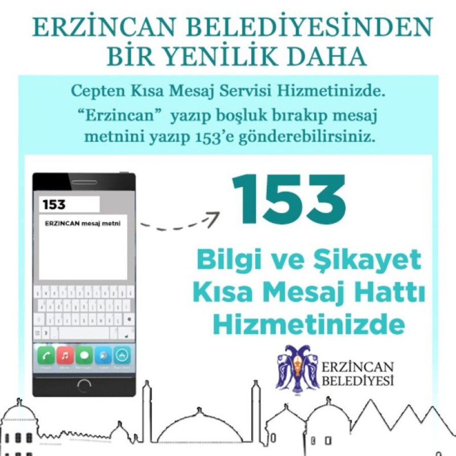 ERZİNCAN BELEDİYESİNE ULAŞMAK ARTIK DAHA KOLAY