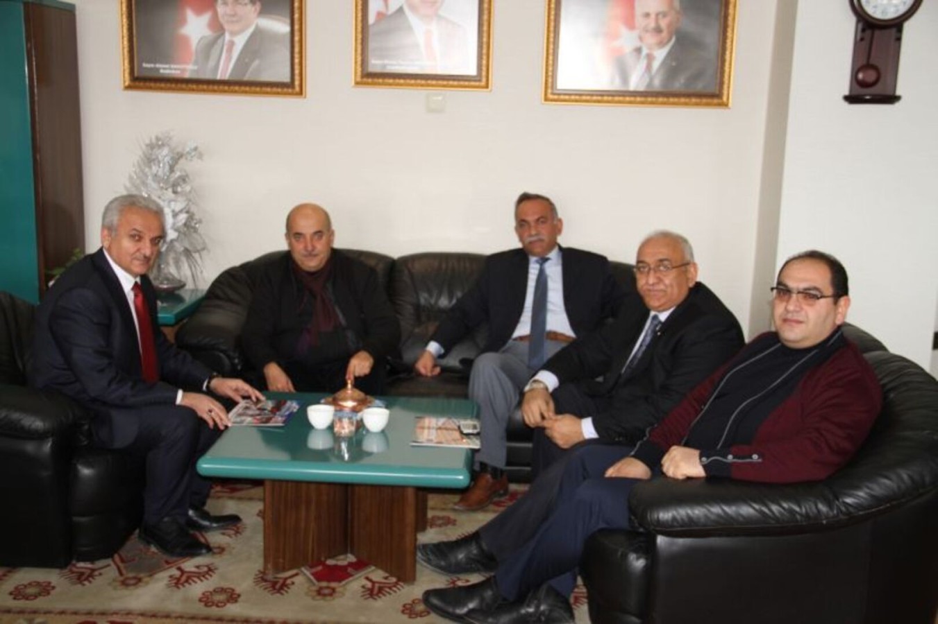 Erzincan Organize Örnek Küçük Sanayi Sitesi Yapı Kooperatifden Başsoy\'a ziyaret