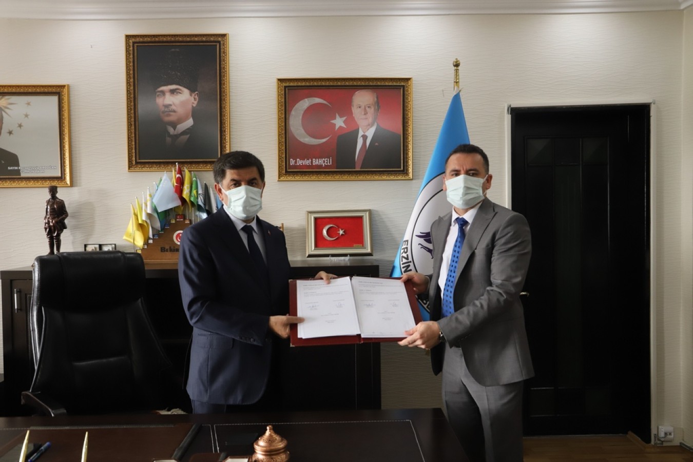 Erzincan Tapu Müdürlüğü İle  Protokol İmzalandı