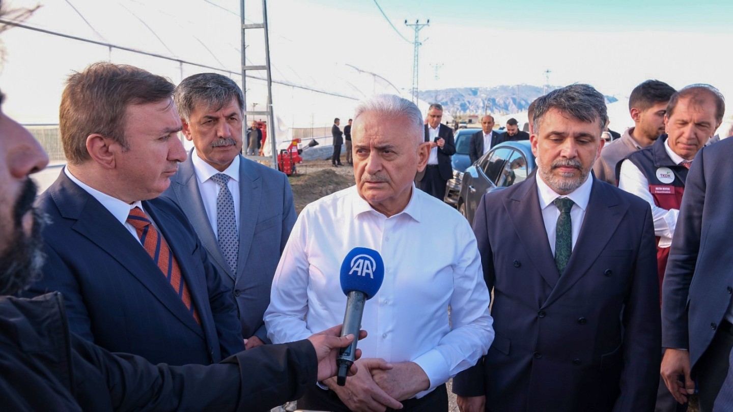 Erzincan Toplu Sera Bölgesinde İncelemelerde Bulunuldu