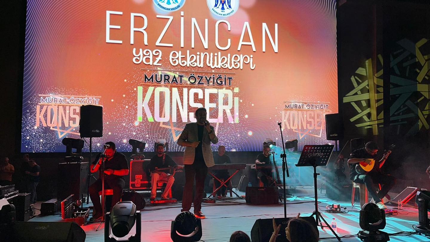 Erzincan Yaz Etkinlikleri Konseri.