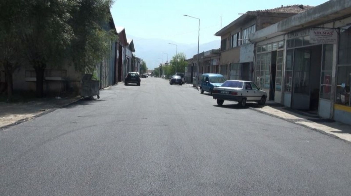 Eski Sanayi Sitesinde Asfalt Çalışmaları Başlandı