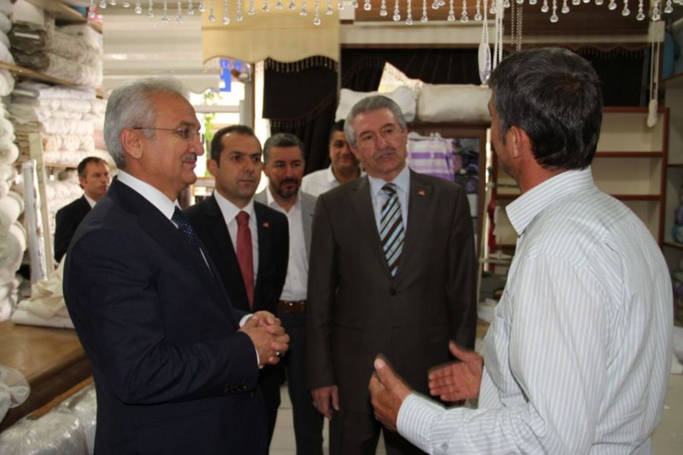 Esnafla Bayramlaştık