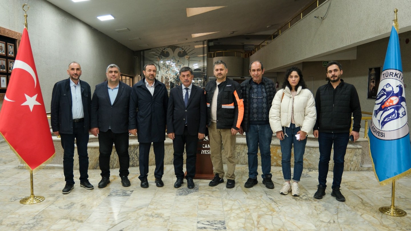 Gazetecilerden Belediye Başkanımız Sn. Bekir Aksun’a Ziyaret.