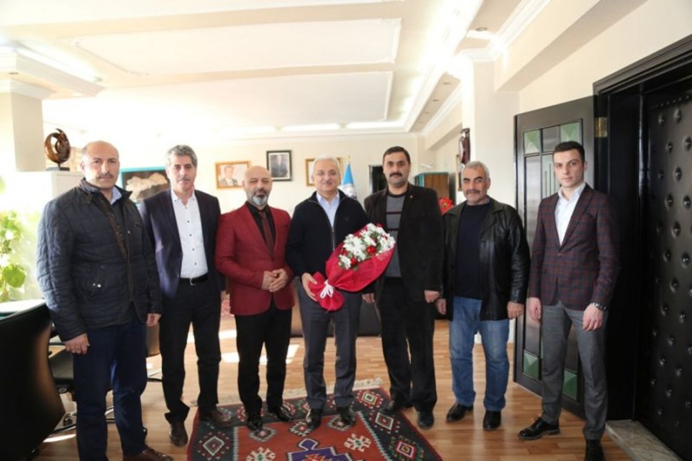 Harun Mutlu’danBelediye Başkanımız Cemalettin Başsoy’a Ziyaret
