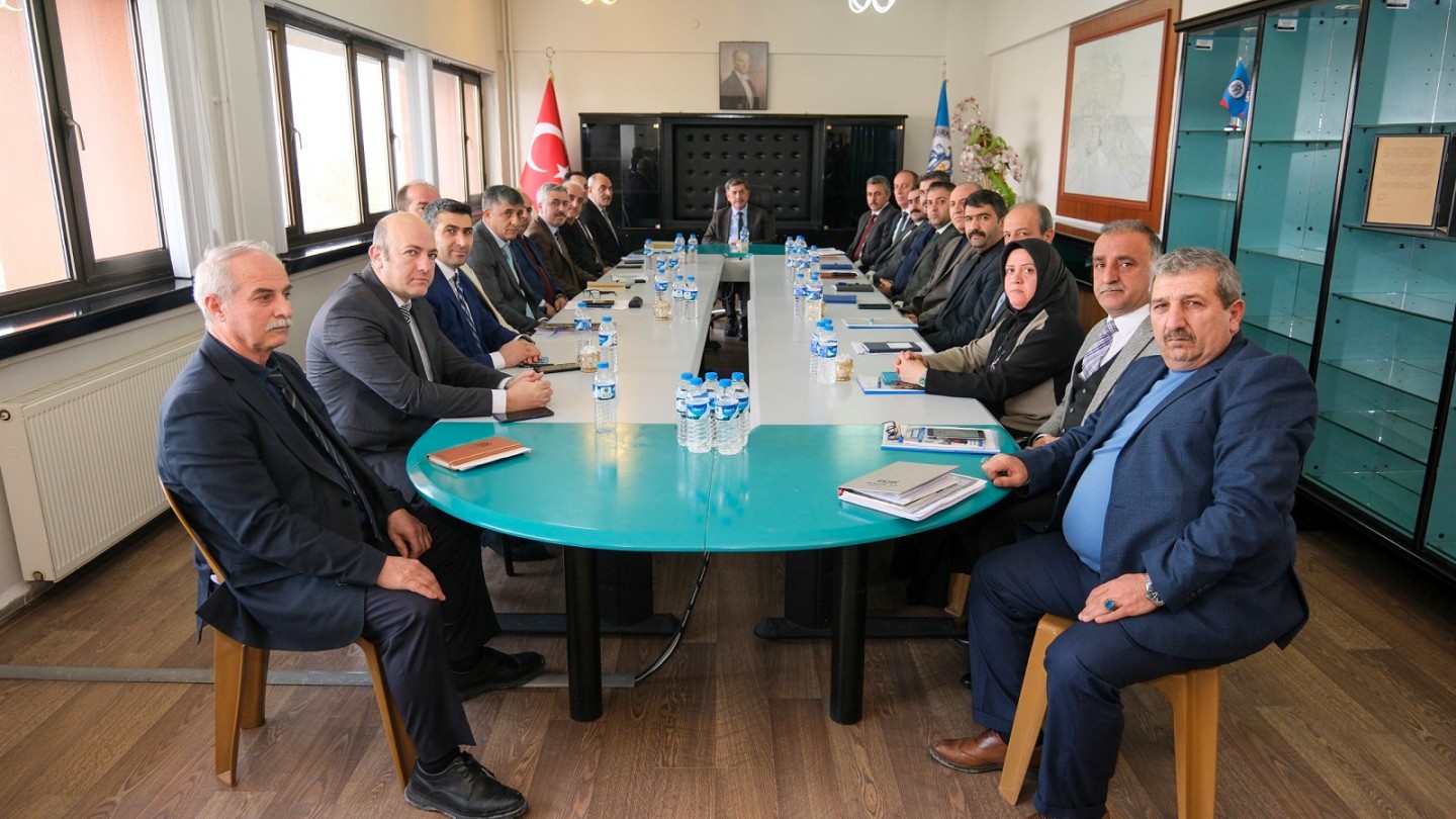 İstişare ve değerlendirme toplantısı.