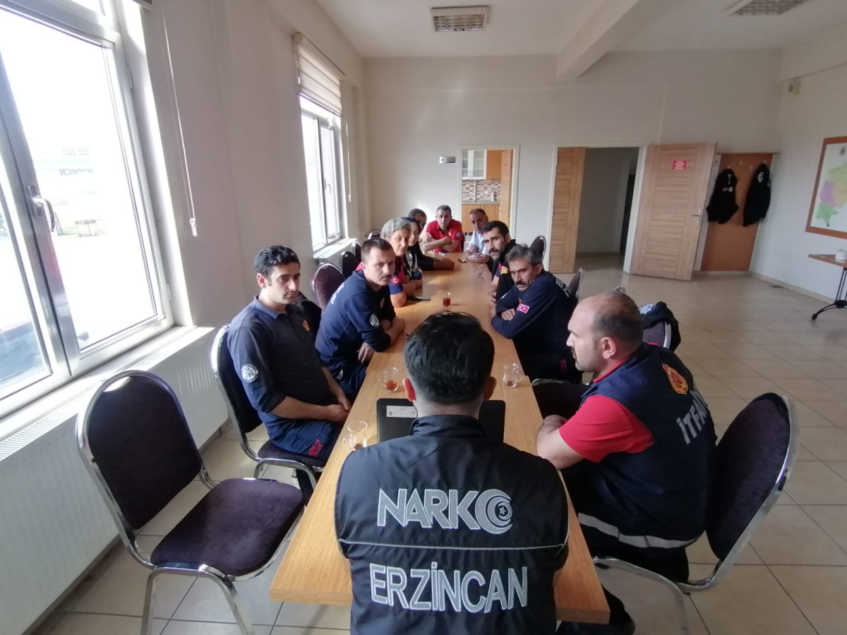 İTFAİYE PERSONELİNE NARKO REHBER EĞİTİMİ