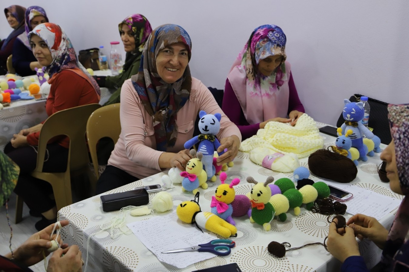 Kanser Hastalarına Amigurumi Bebek Yapımı Kursu