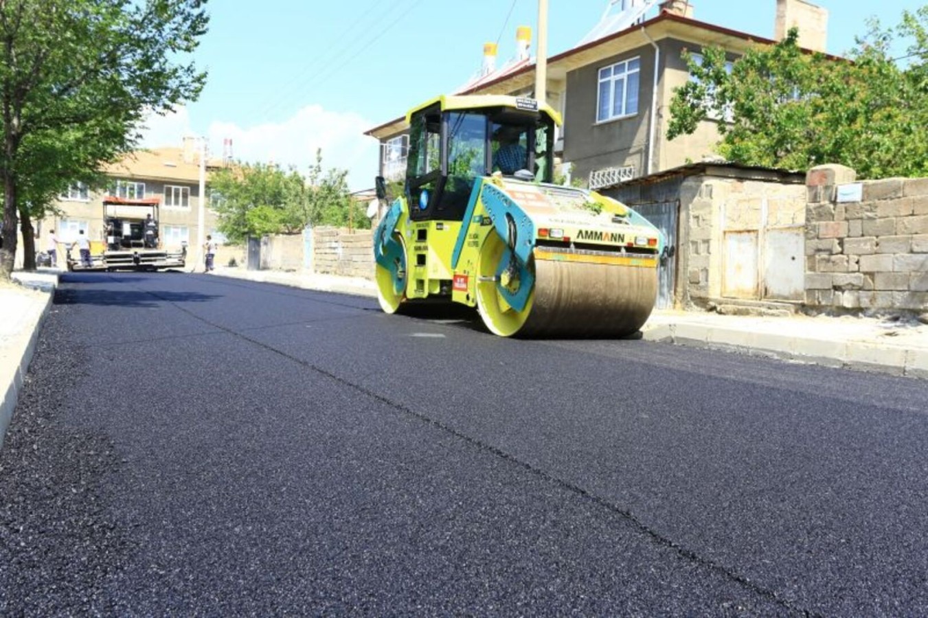 Kazım Karabekir Mahallesi Asfaltlanıyor