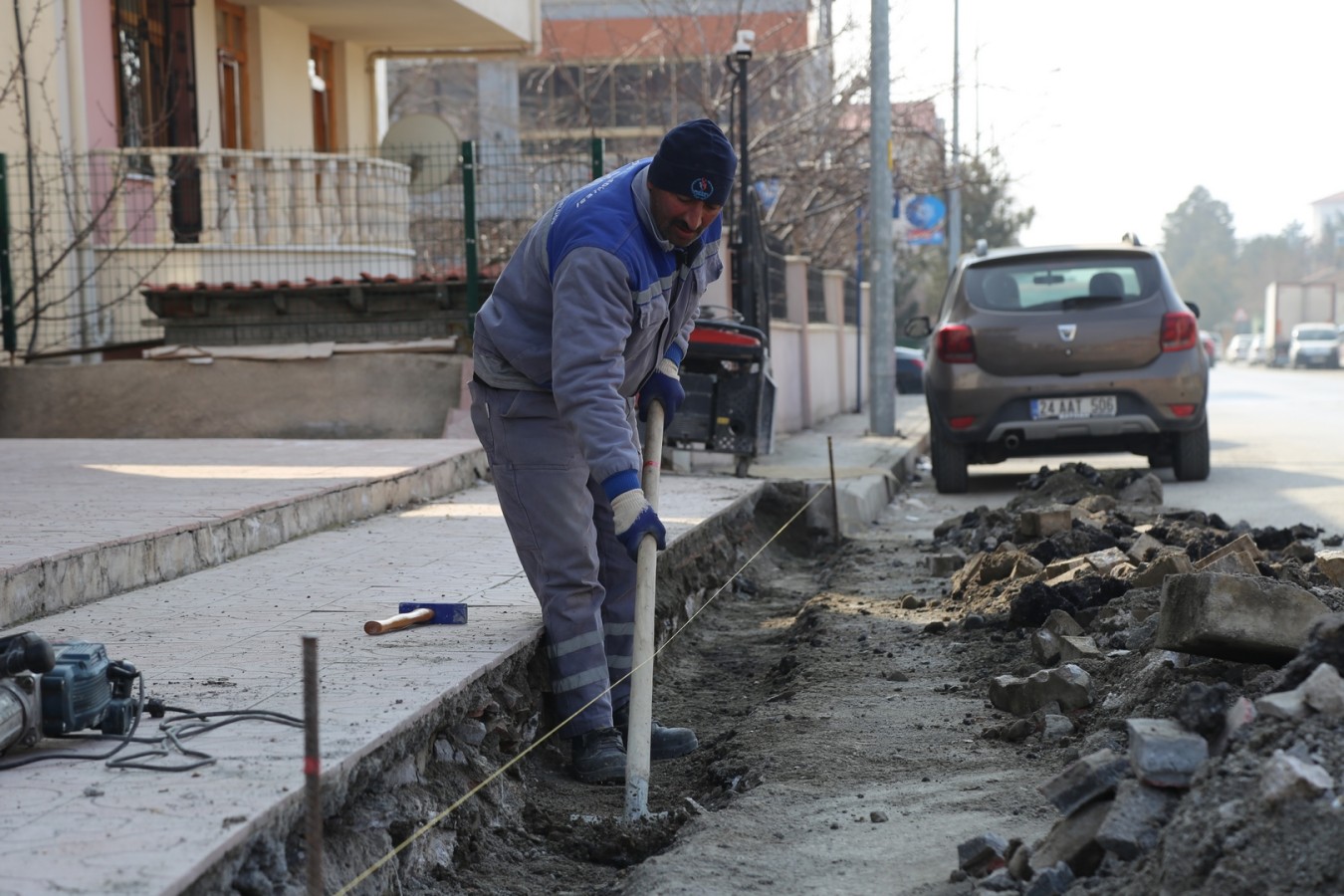 Kent Genelinde Tadilat Çalışmaları Yapılıyor