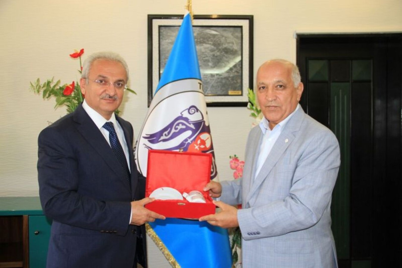 Kızılay Genel Başkanı Ahmet Lütfi Akar’dan Başkan Başsoy’a Ziyaret