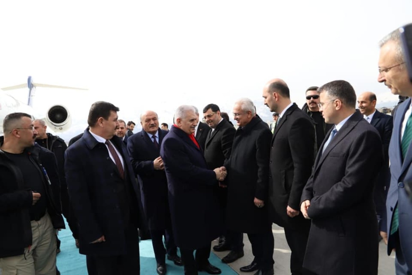 Medarı İftiharımız Binali Yıldırım Erzincan’da