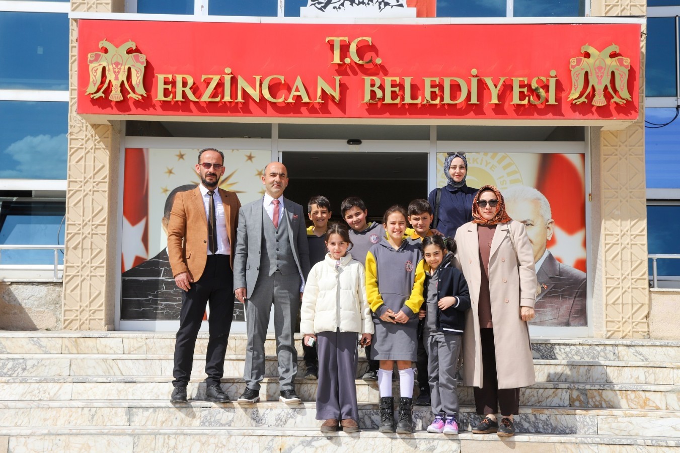 Mehmet Akif Ersoy İlkokulu Öğrencilerinden Belediyemize Ziyaret