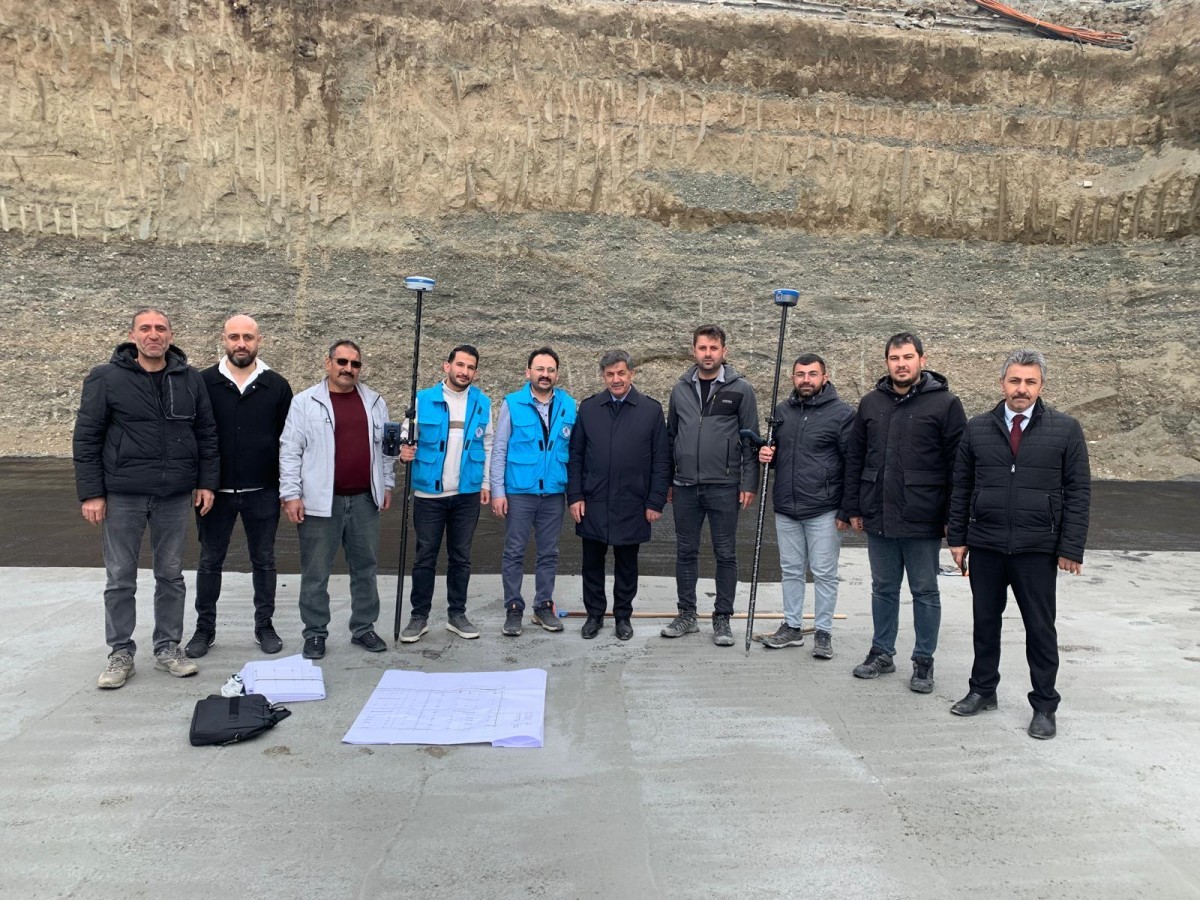 Merkez Çarşısında inşaat çalışmaları başladı