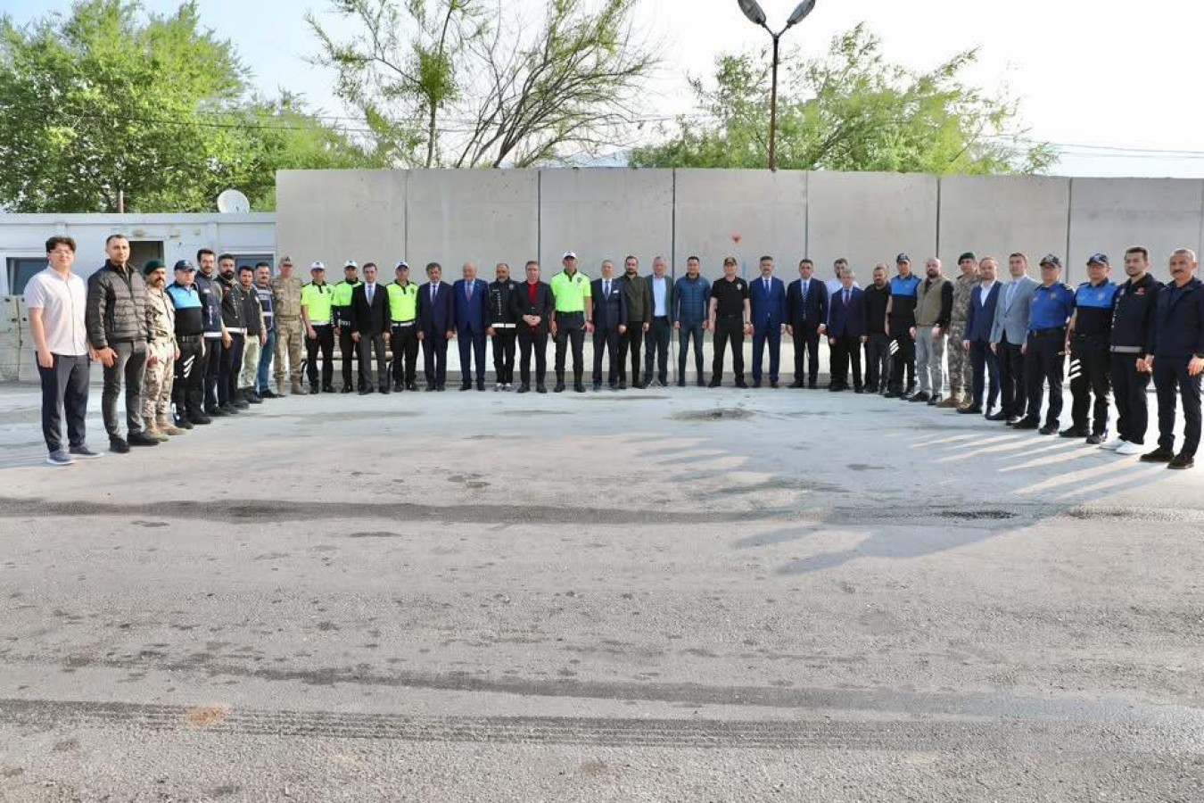 Mertekli Jandarma Uygulama Noktası ve Akyazı Polis Uygulama Noktası’na ziyaret