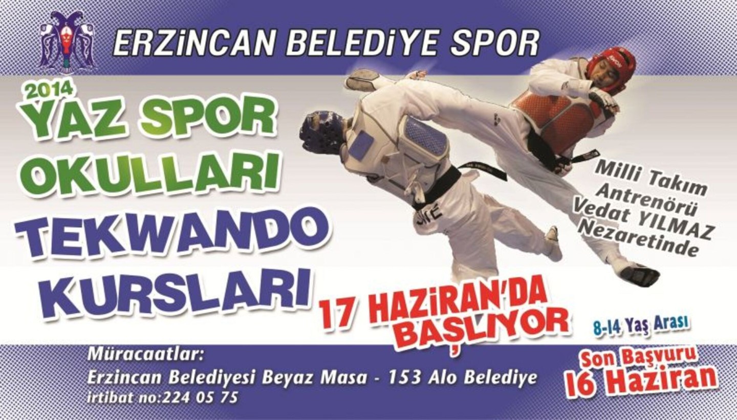 MİLLİ TAKIM ANTRENÖRLERİ YAZ AYLARI BOYUNCA ERZİNCANLI ÇOCUKLARI EĞİTECEK.