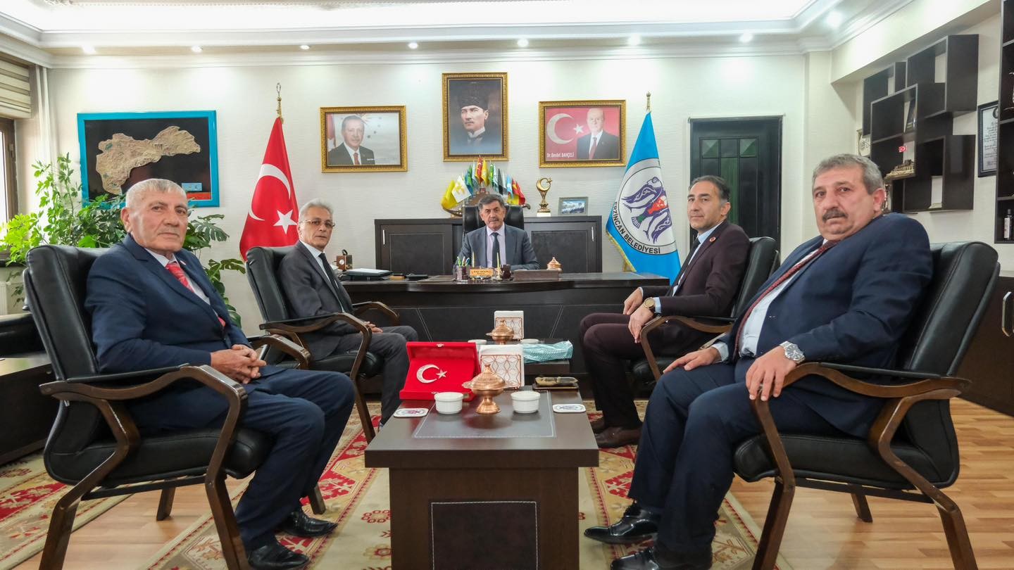 Muhtarlar Derneklerinden Belediye Başkanımız Bekir Aksun’a ziyaret