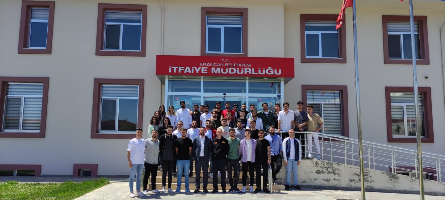 Öğrencilerden İtfaiye Müdürlüğümüze ziyaret