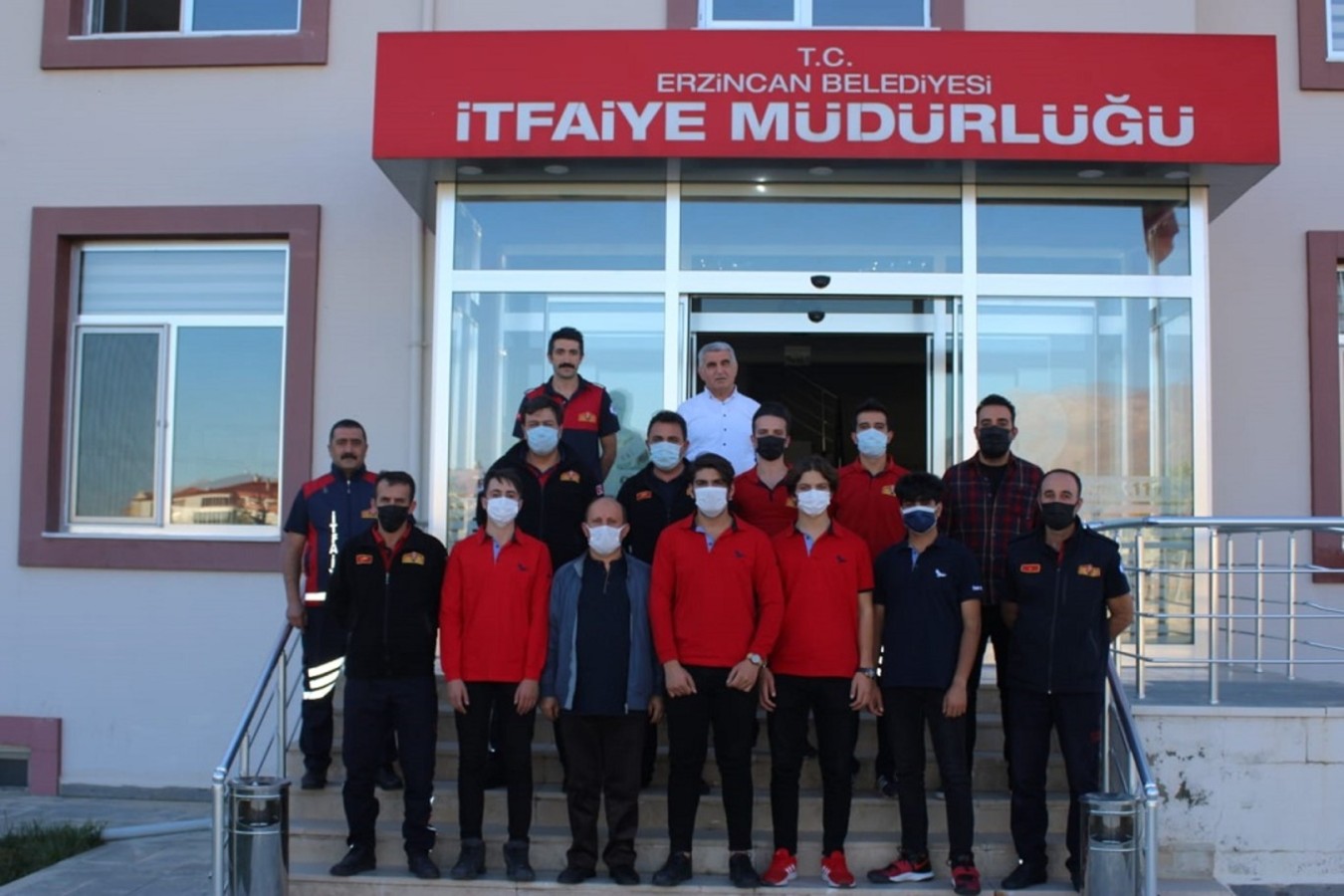 Öğrencilerden İtfaiye Müdürlüğümüze ziyaret