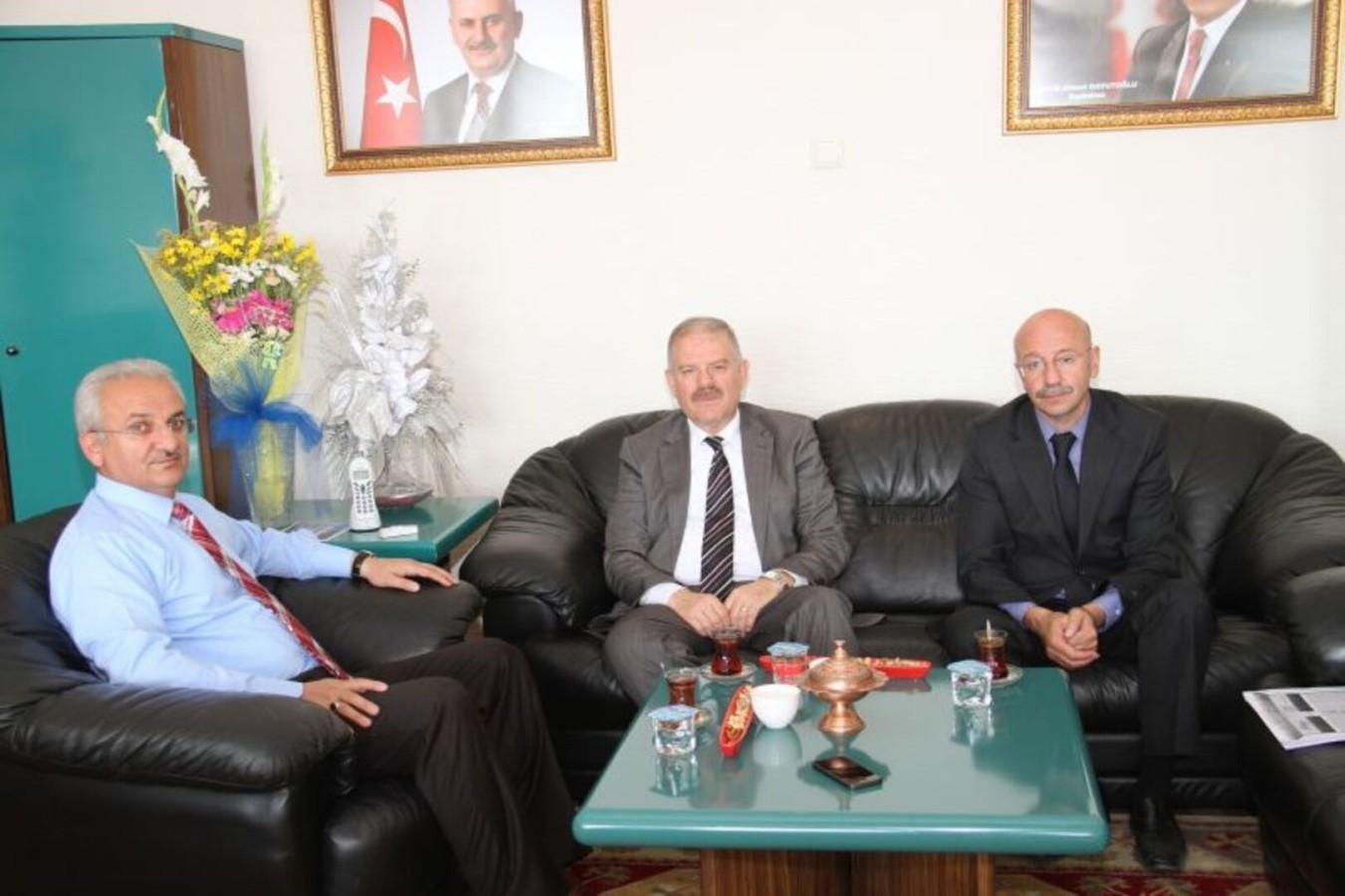 PTT Baş Müdüründen Başkan Başsoy\'a Ziyaret