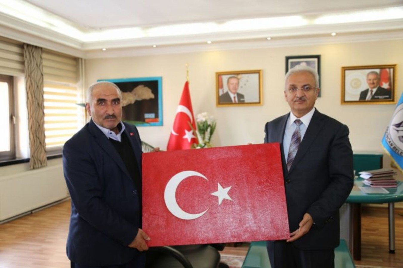 Şehit Babası Salih Topaldan Başkan Başsoy’a Ziyaret