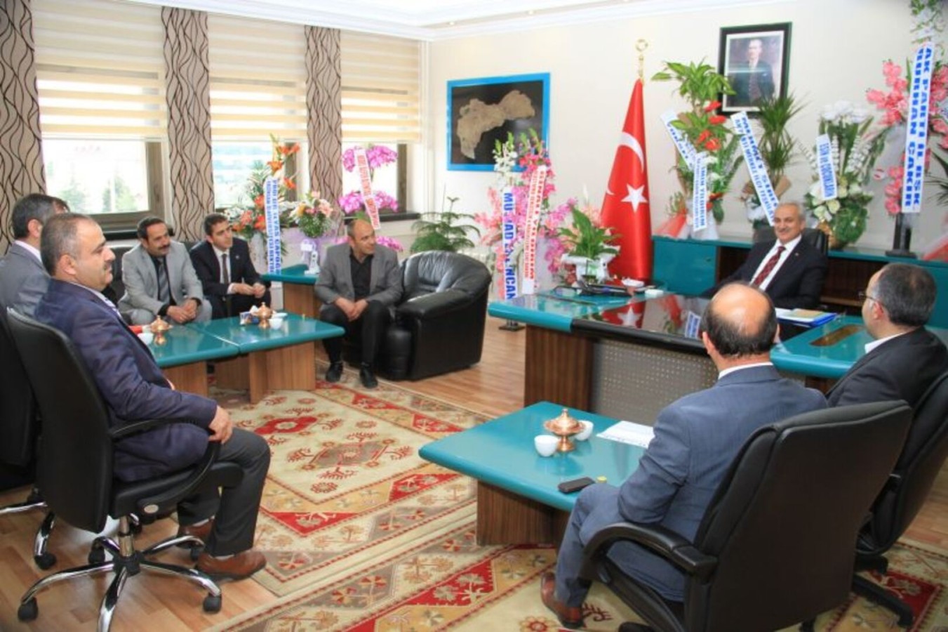 SİVİL TOPLUM ÖRGÜTLERİNİN BAŞKAN BAŞSOY’A ZİYARETLERİ DEVAM EDİYOR