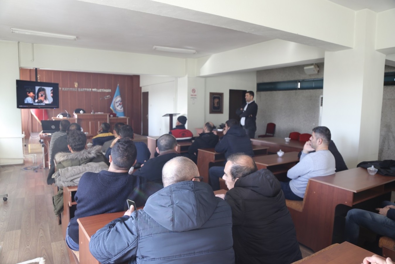 Şoför ve Operatörlere İş Güvenliği Eğitimi Verildi