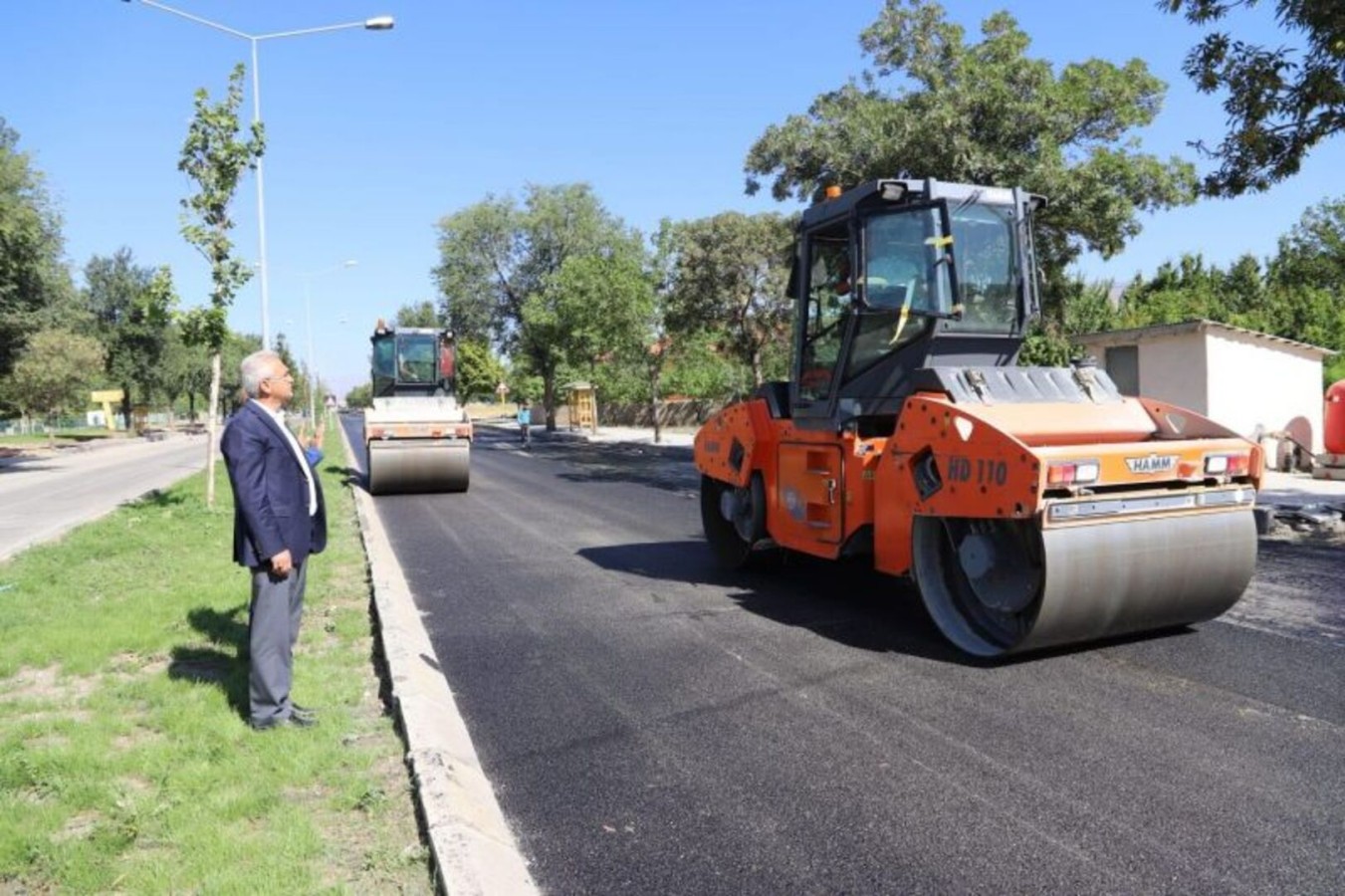Talip Kaban Bulvarında Asfalt Çalışmaları Başladı