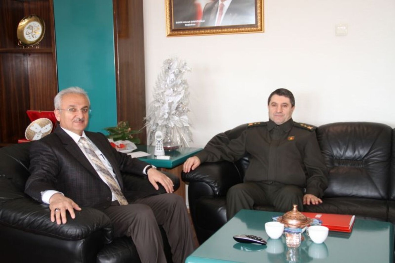 Tümg. Bayraktaroğlundan Başkan Başsoy\'a Ziyaret