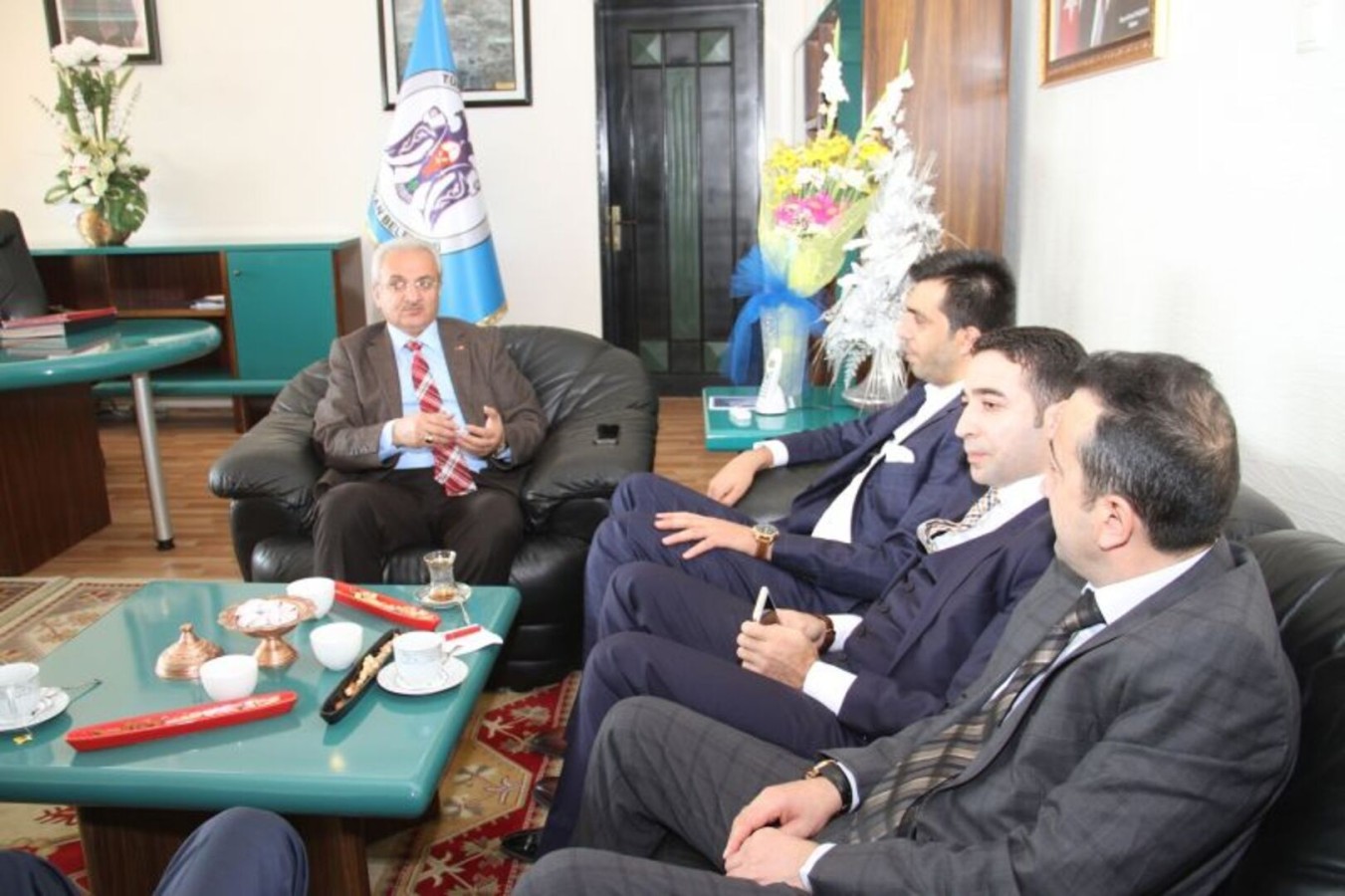 Tuna Güneşten Başkan Başsoy’a Ziyaret
