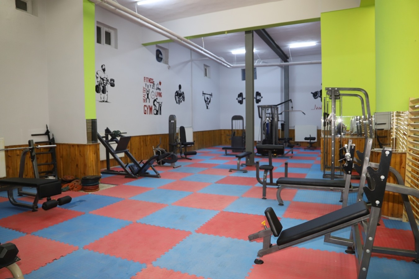 Ulalar Yerleşkesi Hizmet Binasının Bodrum Katı Spor Kompleksine Dönüştürülüyor