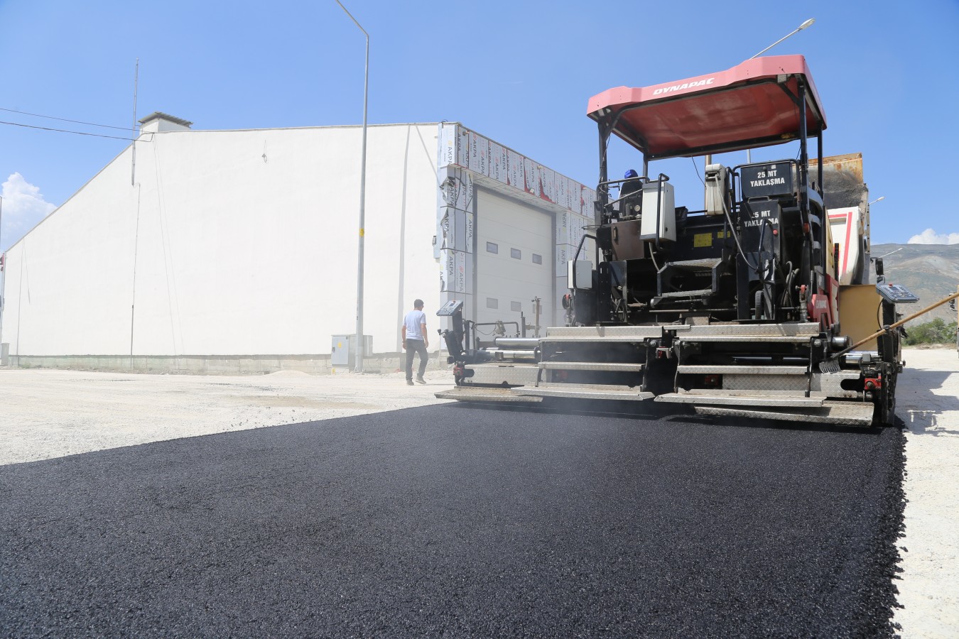 Üst yapı çalışmalarımız devam ediyor