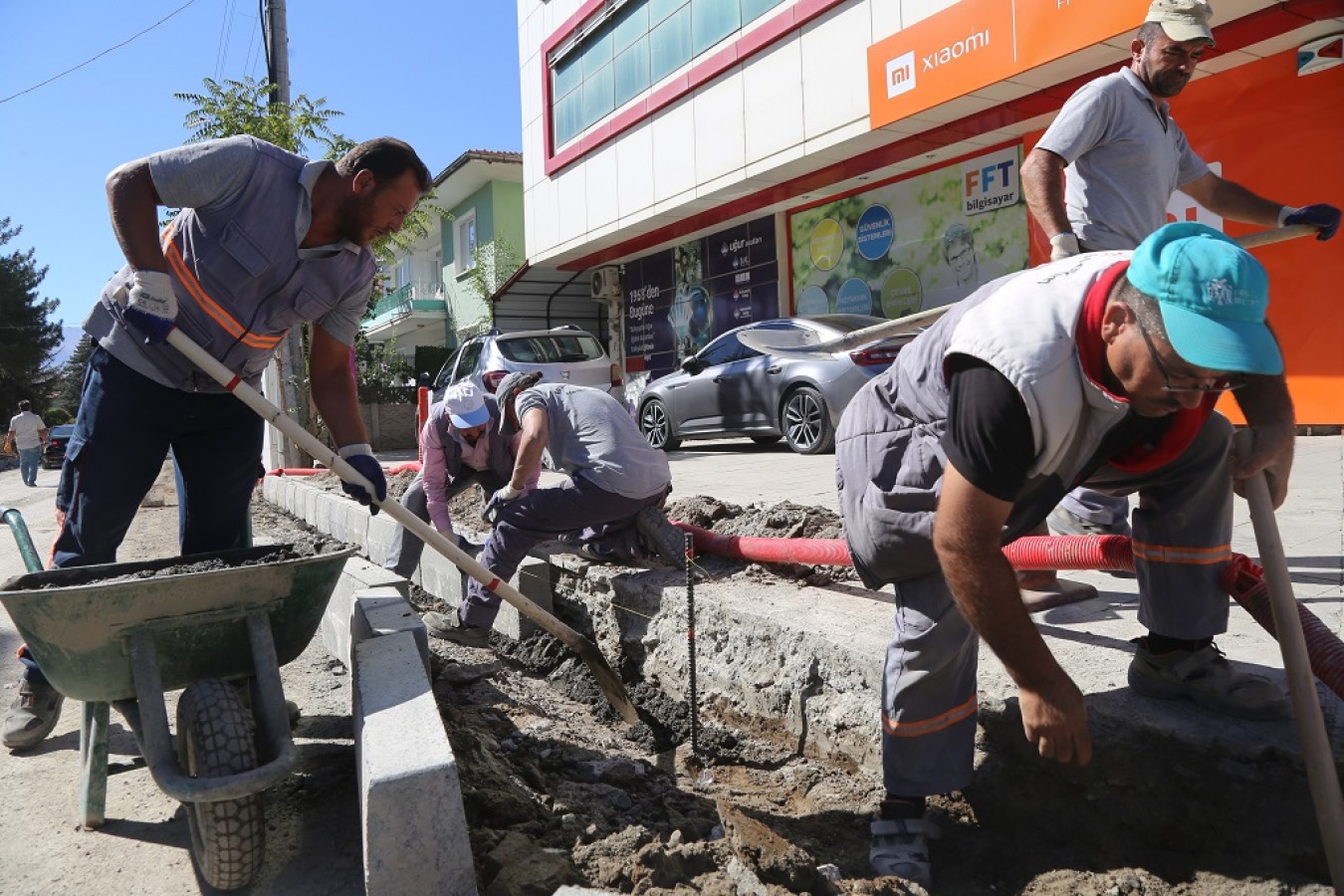 Üst yapı çalışmalarımız devam ediyor