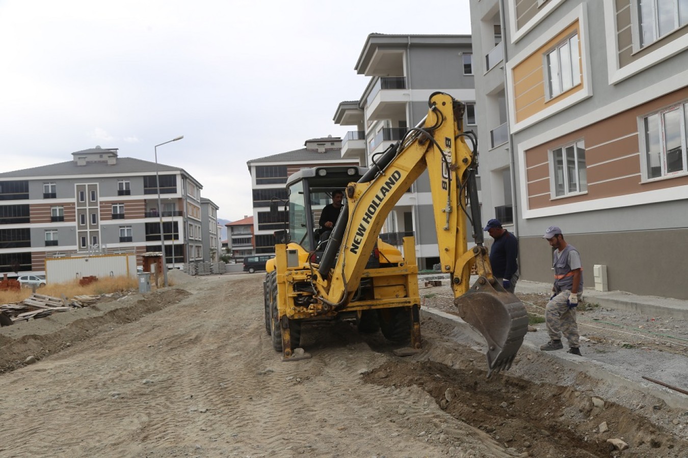 Üst yapı çalışmalarımız devam ediyor