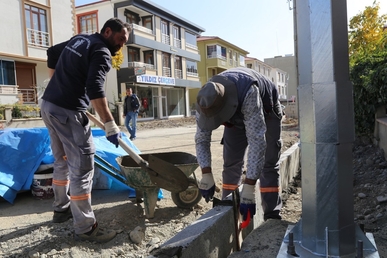 Üst yapı çalışmalarımız devam ediyor