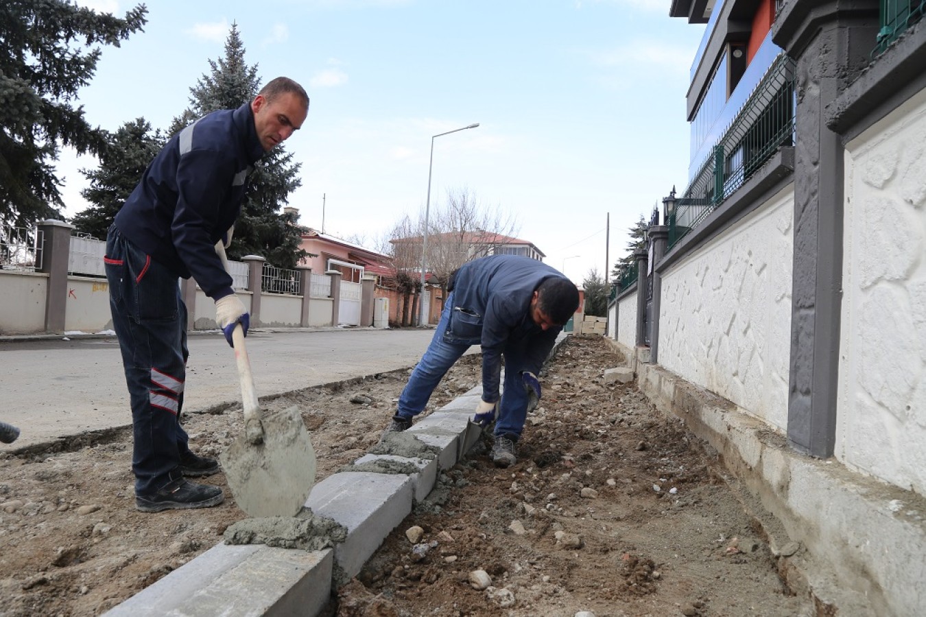 Üst yapı çalışmalarımız devam ediyor
