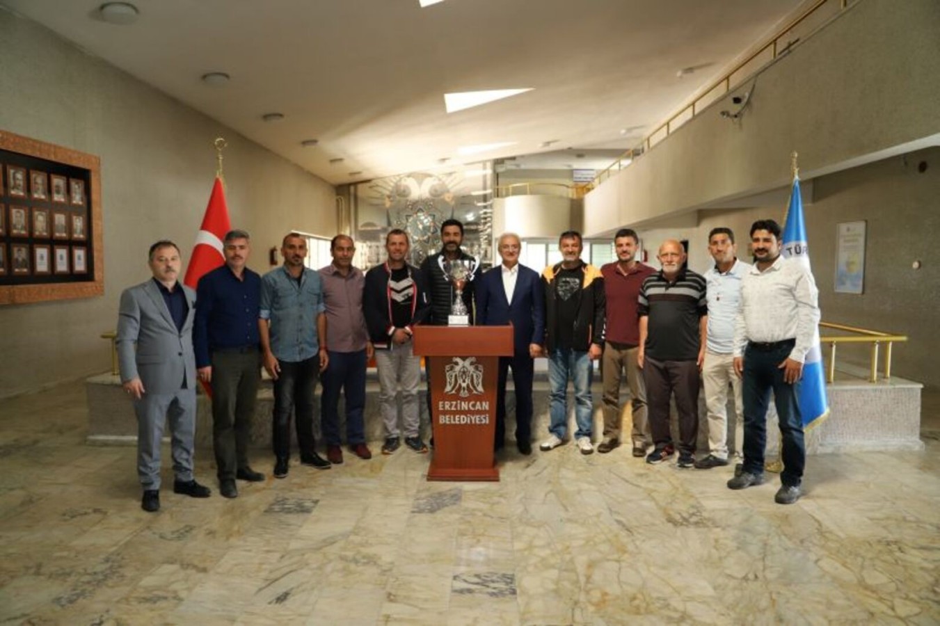 Veteranlardan Belediye Başkanımıza Ziyaret