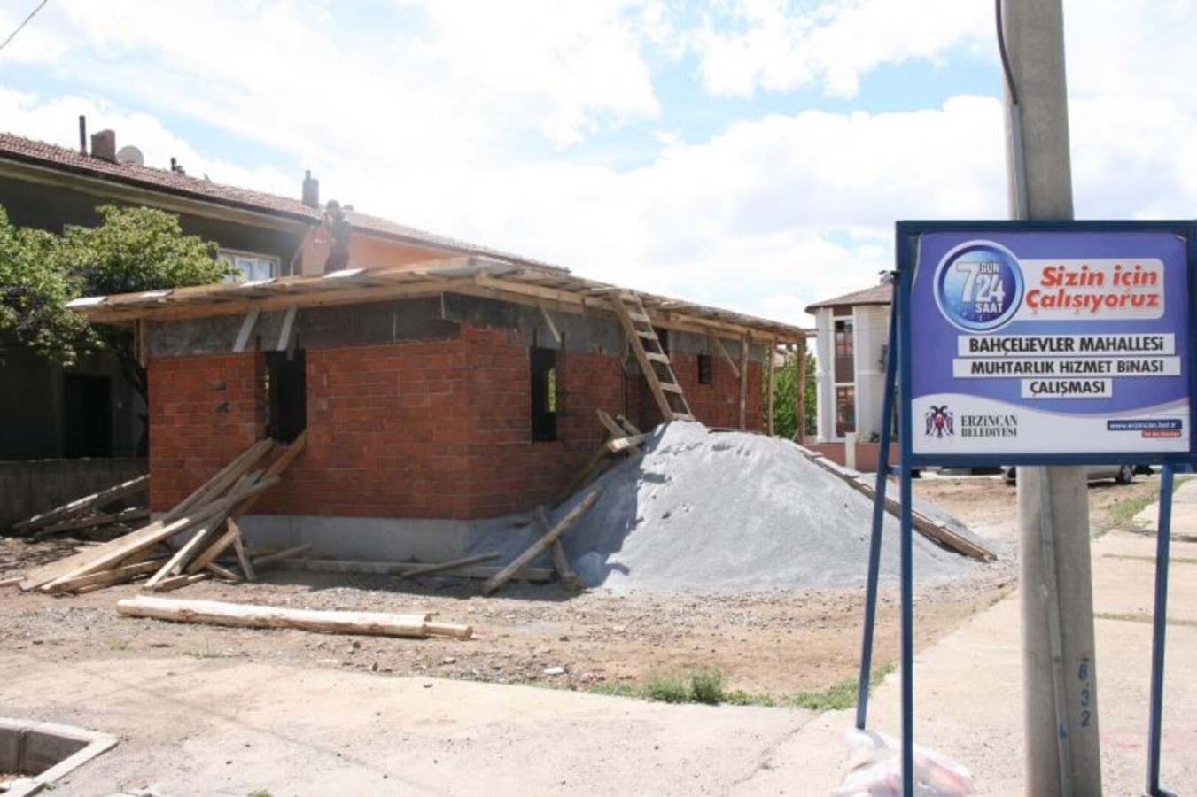 Yavuz Selim ve Bahçelievler Mahallelerine Muhtar Evi