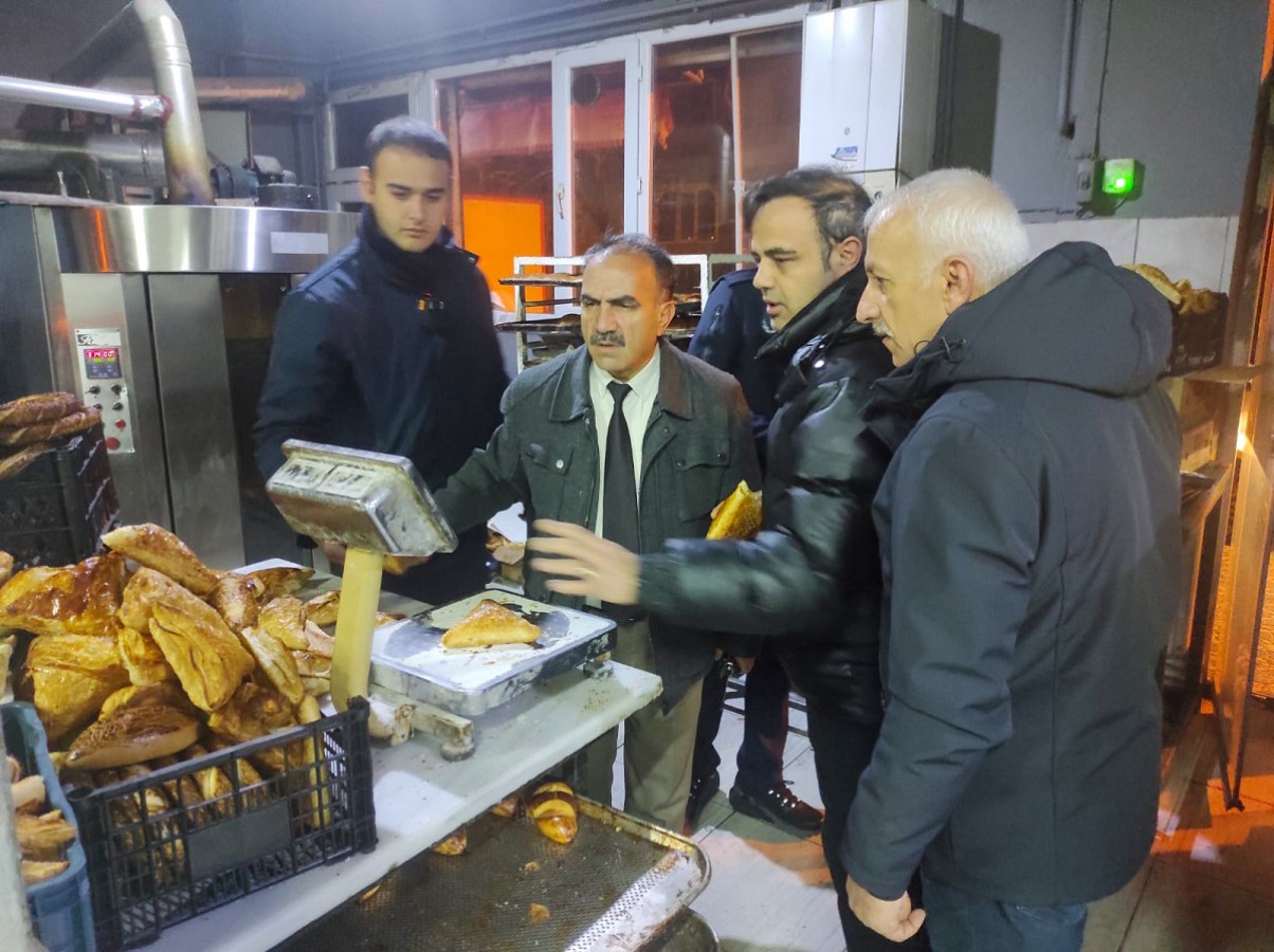 Zabıta’dan Unlu Mamuller üretimi yapan iş yerlerine denetim